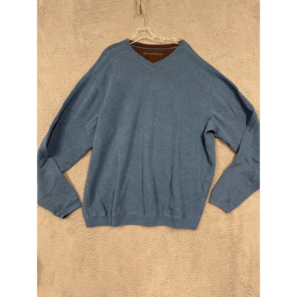 Tommy Bahama Sweater Mens Extra Large Reversible V Neck Pullover Casual